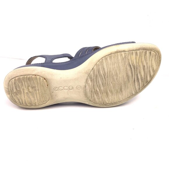 ECCO Damara Women’s Leather Fisherman Blue Sandals 240933 Size EU 36 /US 5.5 - Picture 11 of 11